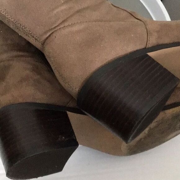 Steve Madden Wein Knee-High Tall Slouch Boot Women's Size 6.5 Western Boho Tan - Picture 13 of 14
